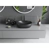 Mexen Viki Aufsatzwaschbecken 48 x 35 cm, schwarz matt - 21054885