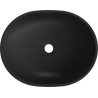 Mexen Viki Aufsatzwaschbecken 48 x 35 cm, schwarz matt - 21054885