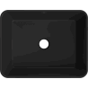 Mexen Catia Aufsatzwaschbecken 48 x 37 cm, schwarz matt/gold - 21314876