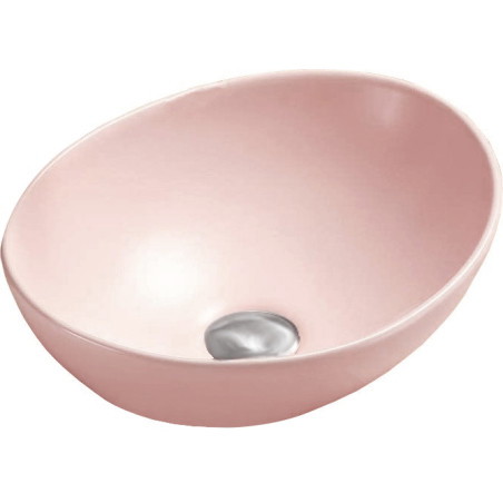 Mexen Elza Aufsatzwaschbecken 40 x 33 cm, rosa matt - 21014044