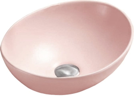 Mexen Elza Aufsatzwaschbecken 40 x 33 cm, rosa matt - 21014044
