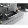 Mexen Rita Aufsatzwaschbecken 45 x 32 cm, Schwarz Matt/Silber - 21084574