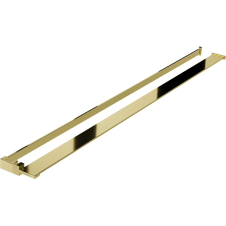 Mexen Kioto+ Ablage für die Duschwand mit Handtuchreling, Gold - 800-02-50