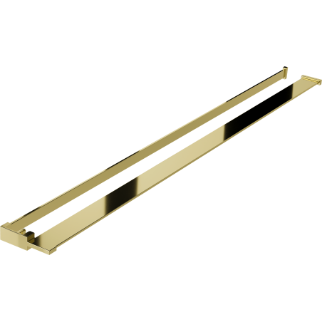 Mexen Regal für Duschwand mit Handtuchhalter, Gold - 800-02-50