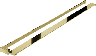 Mexen Regal für Duschwand mit Handtuchhalter, Gold - 800-02-50