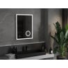 Mexen Kala beleuchteter Badezimmerspiegel mit Kosmetikspiegel 60 x 80 cm, LED 6000K, Antibeschlag - 9820-060-080-611-00