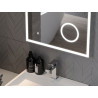 Mexen Kala beleuchteter Badezimmerspiegel mit Kosmetikspiegel 60 x 80 cm, LED 6000K, Antibeschlag - 9820-060-080-611-00