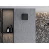 Mexen AXS 100 Badezimmerlüfter mit Feuchtigkeitssensor, schwarz - W9601-100H-70