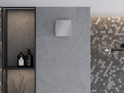 Mexen AXS 100 Badezimmerlüfter mit Feuchtigkeitssensor, silber - W9601-100H-11
