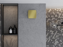 Mexen AXS 100 Badezimmerlüfter mit Feuchtigkeitssensor, Gold - W9601-100H-50