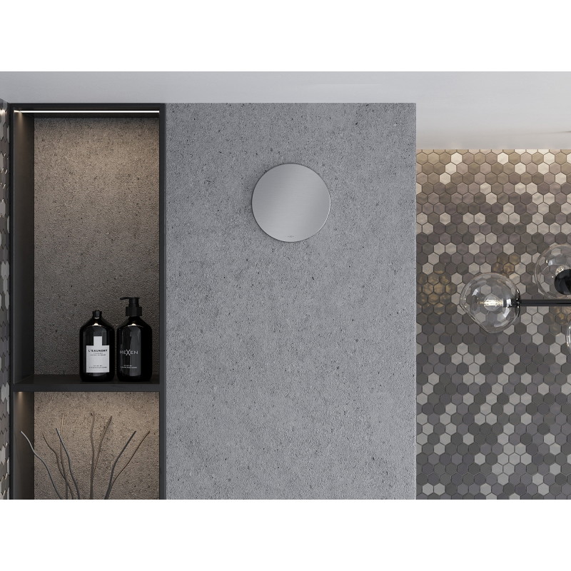 Mexen AXR 100 Badezimmerlüfter mit Feuchtigkeitssensor, silber - W9602-100H-11