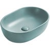 Mexen Viki Aufsatzwaschbecken 48 x 35 cm, hellgrün matt - 21054848