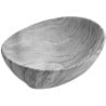 Mexen Elza Aufsatzwaschbecken 40 x 33 cm, grauer Stein - 21014096