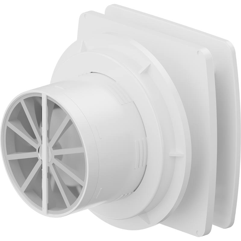 Mexen AXS 100 Badezimmerlüfter mit Bewegungsmelder, Timer, weiß - W9601-100S-00