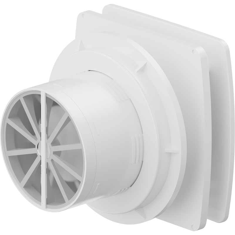 Mexen AXS 100 Badezimmerlüfter mit Bewegungssensor, Timer, weiß - W9601-100S-00