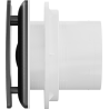 Mexen AXS 100 Badezimmerlüfter, schwarz - W9601-100-70