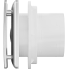 Mexen AXS 100 Badezimmerlüfter mit Timer, silbern - W9601-100T-11