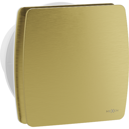 Mexen AXS 100 Badezimmerlüfter mit Feuchtigkeitssensor, Gold - W9601-100H-50