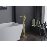 Mexen Algar freistehende Wannarmatur, gold - 75733-50