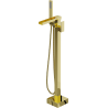 Mexen Algar freistehende Badewannenarmatur, golden - 75733-50