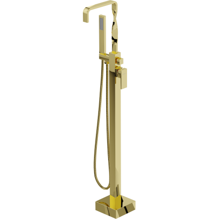 Mexen Avila freistehende Badewannenarmatur, Gold - 75833-50
