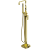 Mexen Avila freistehende Badewannenarmatur, Gold - 75833-50