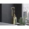 Mexen Avila freistehende Badewannenarmatur, Gold - 75833-50