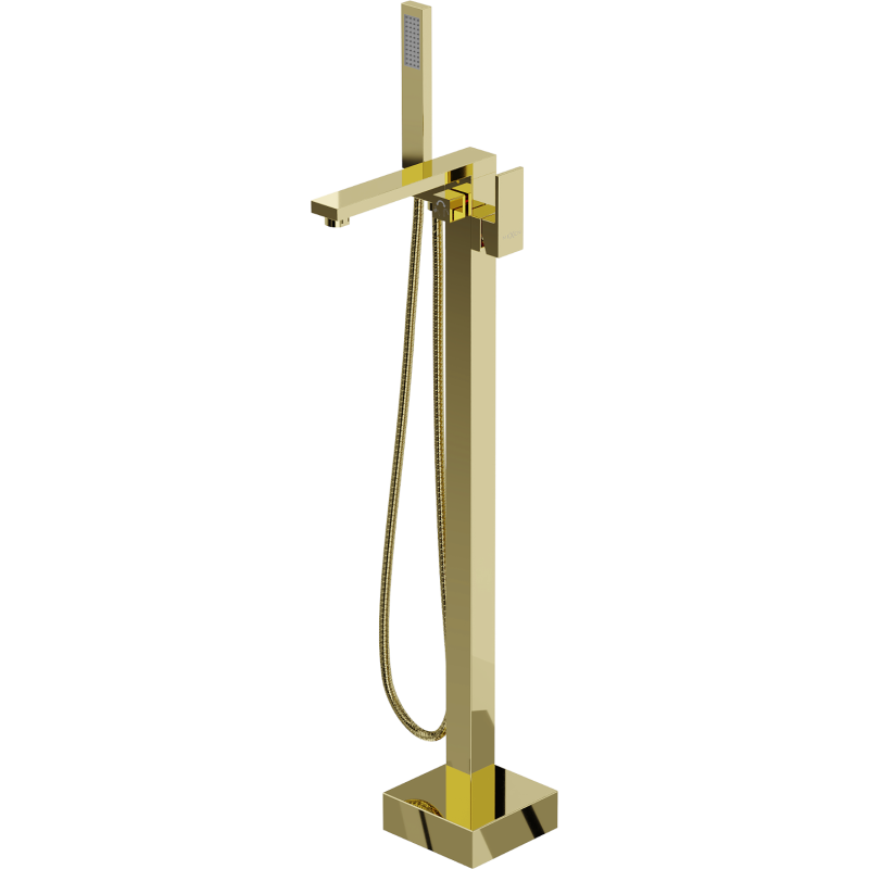 Mexen Urano freistehende Wannenarmatur, gold - 75233-50
