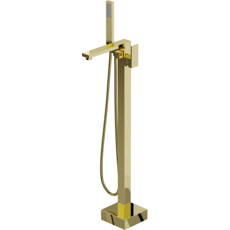Mexen Urano freistehende Wannenarmatur, gold - 75233-50
