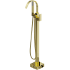 Mexen Veda freistehende Badewannenarmatur, gold - 75433-50
