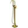 Mexen Veda freistehende Wanneneinhebelmischer, gold - 75433-50