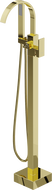 Mexen Veda freistehende Wannenbatterie, gold - 75433-50