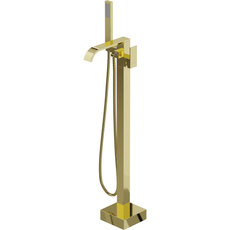 Mexen Lava freistehende Badewannenarmatur, gold - 752433-50
