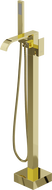 Mexen Lava freistehende Wannenbatterie, gold - 752433-50