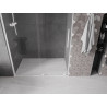 Mexen Velar Schiebetür für Duschkabine 130 cm, transparent, weiß - 871-130-000-01-20