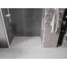 Mexen Velar Schiebeduschtüren 140 cm, transparent, weiß - 871-140-000-01-20