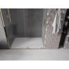 Mexen Velar Schiebetür für die Dusche 160 cm, transparent, gold - 871-160-000-01-50