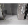 Mexen Velar Schiebetür für die Dusche 160 cm, transparent, gold - 871-160-000-01-50