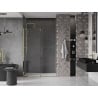 Mexen Velar Schiebetür für die Dusche 160 cm, transparent, gold - 871-160-000-01-50