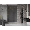 Mexen Velar Schiebetür für die Dusche 160 cm, transparent, gold - 871-160-000-01-50