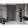 Mexen Velar Duschschiebetür 130 cm, transparent, Roségold - 871-130-000-01-60
