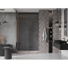 Mexen Velar Schiebeduschtür 150 cm, transparent, Roségold - 871-150-000-01-60