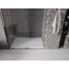 Mexen Velar Schiebetüren 160 cm, transparent, Roségold - 871-160-000-01-60
