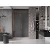 Mexen Velar Schiebetür für Dusche 130 cm, transparent, gebürstetes Kupfer - 871-130-000-01-65