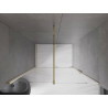 Mexen Velar Schiebetür für die Dusche 160 cm, transparent, gold - 871-160-000-01-50