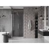 Mexen Velar Schiebetür für Dusche 100 cm, transparent, Chrom - 871-100-000-01-01