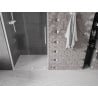 Mexen Velar Schiebetür für Dusche 90 cm, transparent, weiß - 871-090-000-01-20