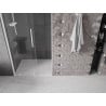 Mexen Velar Schiebetür Duschkabine 120 cm, transparent, weiß - 871-120-000-01-20