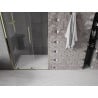 Mexen Velar Schiebetür für Dusche 90 cm, transparent, gold - 871-090-000-01-50