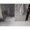 Mexen Velar Dusche Schiebetüren 120 cm, transparent, gold - 871-120-000-01-50